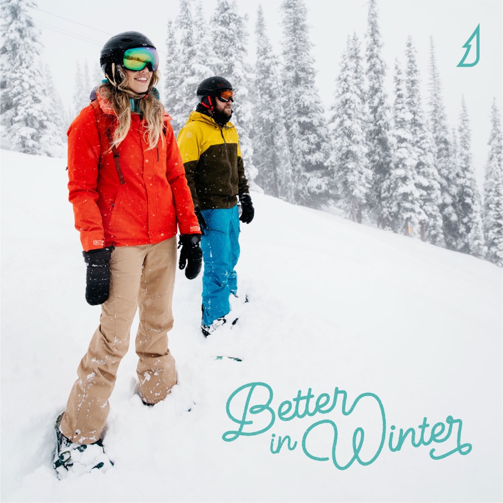 Better in Winter — ski social ad