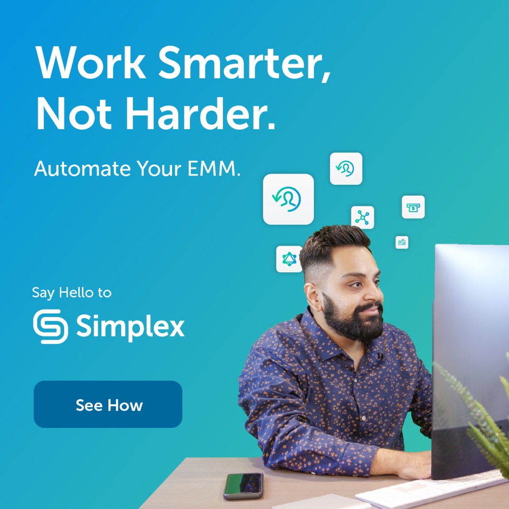 Simplex Mobility — Work Smarter ad